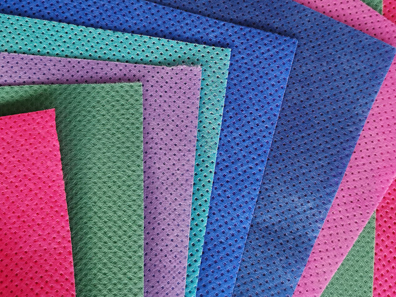 方格點(diǎn)柔軟抗靜電SMS無紡布